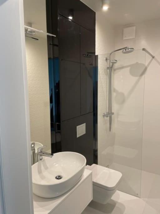 Apartament Z Widokiem Na Morze ミエンジズドロイェ エクステリア 写真